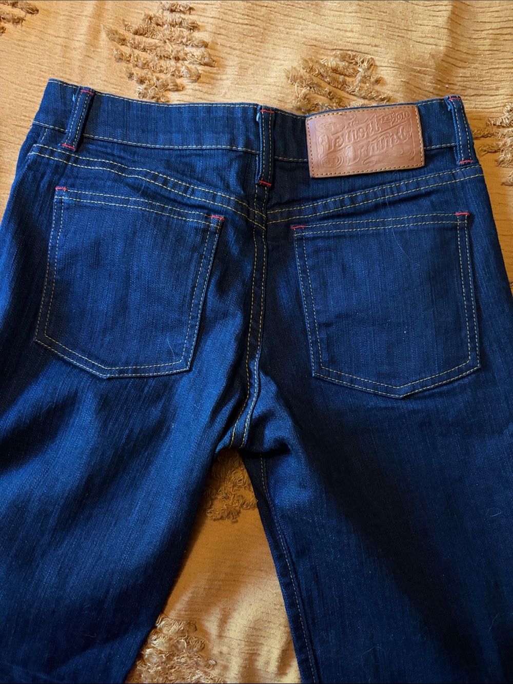 Detroit Denim Co. Women's 27 SL Straight Leg Jeans Dark Wash Made in USA Rare - Picture 3 of 7